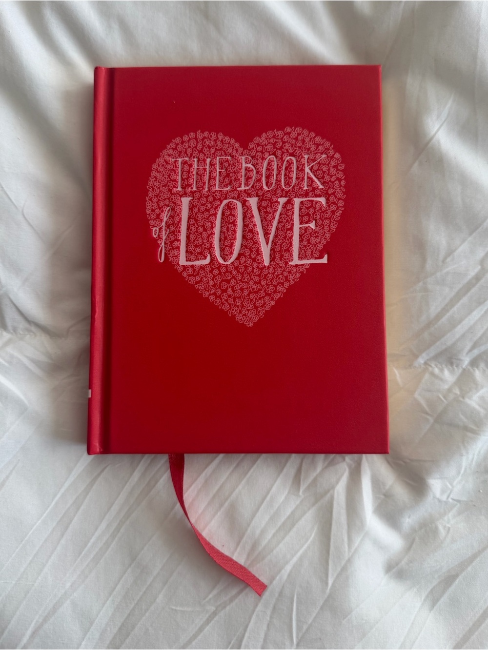 ❤️ Red Hardcover 'The Book of Love'